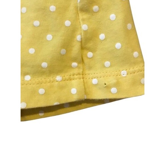 Girl's 12 Month Carter's One piece bodysuit w/ dress Yellow w/ Flamingos - Picture 3 of 3